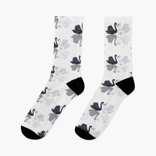 Item preview, Two Swans Reflected in Water - Love Birds Design designed and sold by CreativNode.