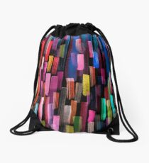 Mochila de cuerdas Multicolored watercolor stripes pattern