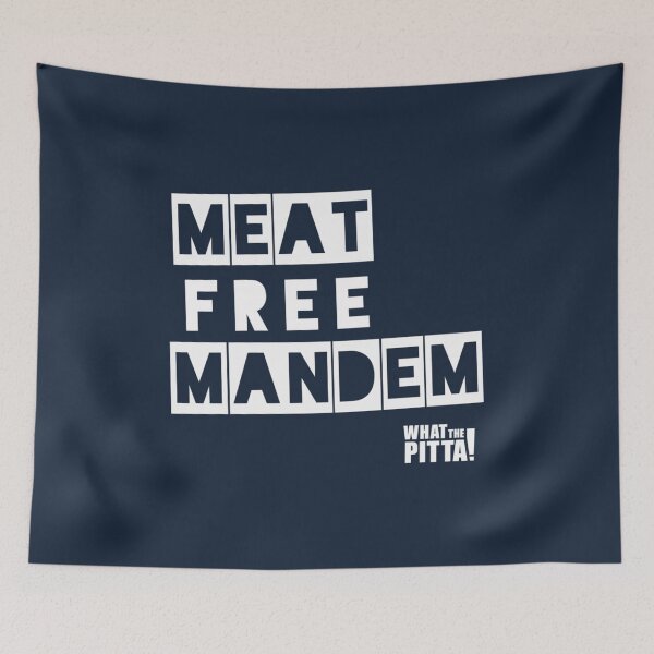 Item preview, Meat Free Mandem Black Tee designed and sold by CongThanhAudi.