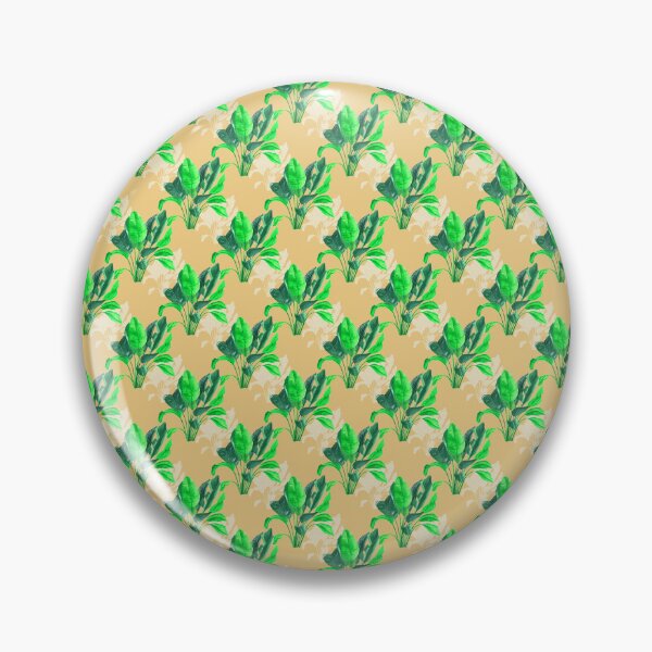 Item preview, Houseplant half drop repeat pattern designed and sold by spiffythings.