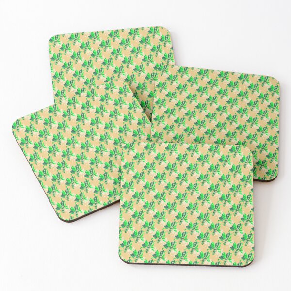 Item preview, Houseplant half drop repeat pattern designed and sold by spiffythings.