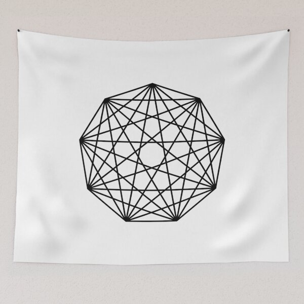 Item preview, Nonagon Shape Black designed and sold by CongThanhAudi.
