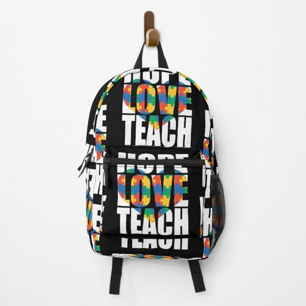 Item preview, Hope Love Teach! Autism Awareness designed and sold by GoldenBuffalo79.