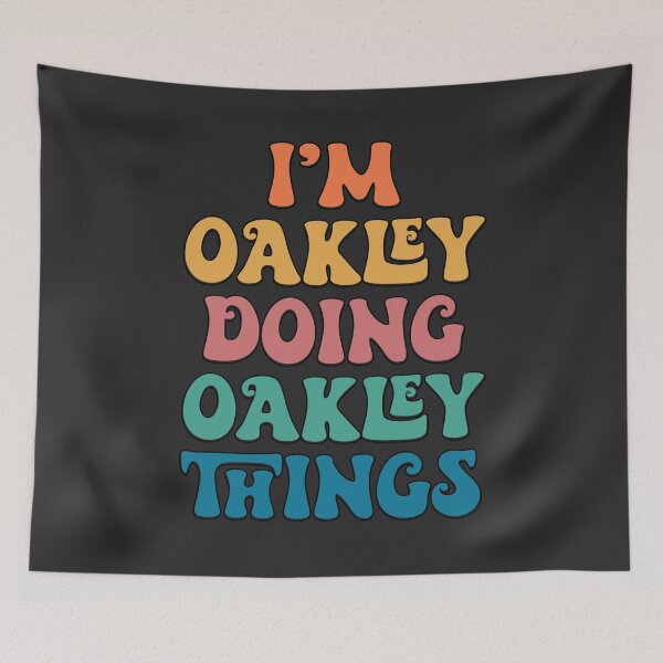 Item preview, Oakley Funny Retro First Name designed and sold by Americandude.