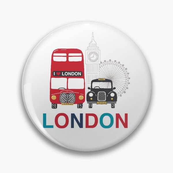 Item preview, London buses and taxis designed and sold by Cheekyleopard.
