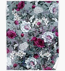 Botanical Flowers Poster