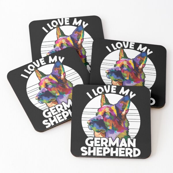 Item preview, German Shepherd Dog Owner I Love My German Shepard Dog  Classic T-Shirt designed and sold by NicolasHil.