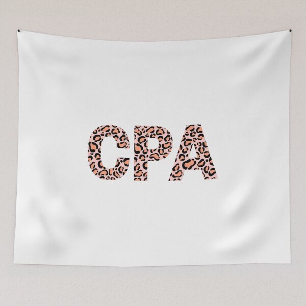 Item preview, Leopard CPA  Accountant Accounting Student designed and sold by CaitU.
