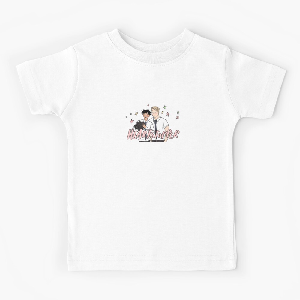 Heartstopper Nick and Charlie cute charger Kids T-Shirt for Sale