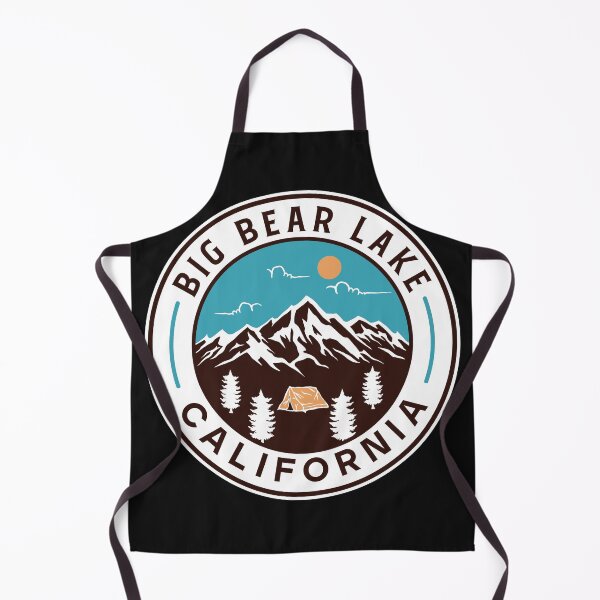 Aperçu de l'œuvre Lac Big Bear en Californie créée et vendue par Road-tees.