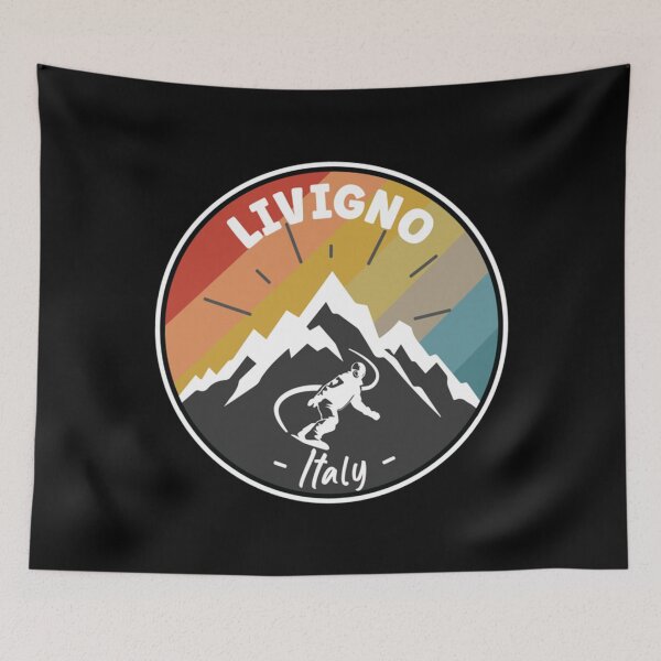 Item preview, Snowboard Livigno Italy Classic  designed and sold by yeltonugmaru.