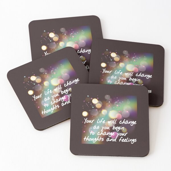 Item preview, Your life will change as you begin to change your thoughts and feelings. designed and sold by tintingouw.