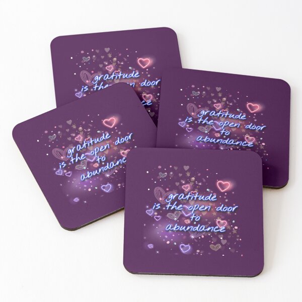 Item preview, gratitude is the open door to abundance motivational words designed and sold by tintingouw.