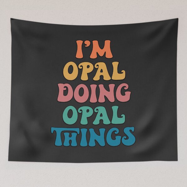 Item preview, Opal Funny Retro First Name designed and sold by Americandude.