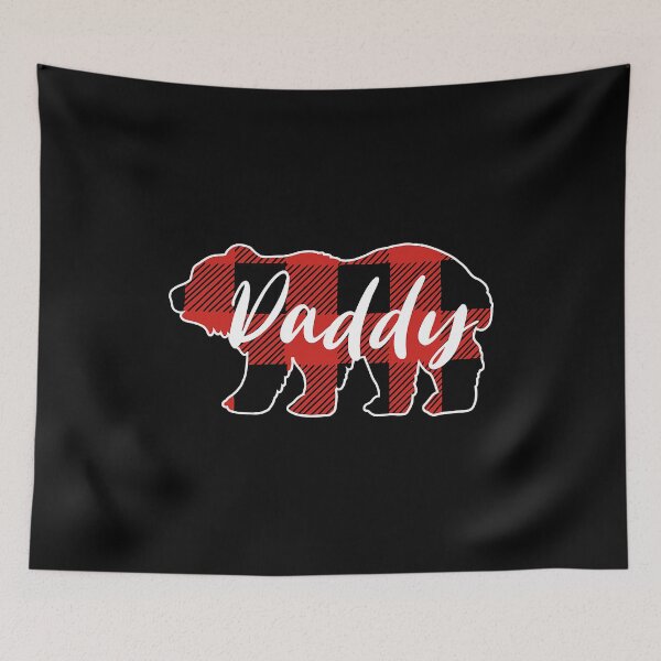 Item preview, Buffalo Plaid Daddy Bear Fathers Day Gifts designed and sold by BernardMurray.