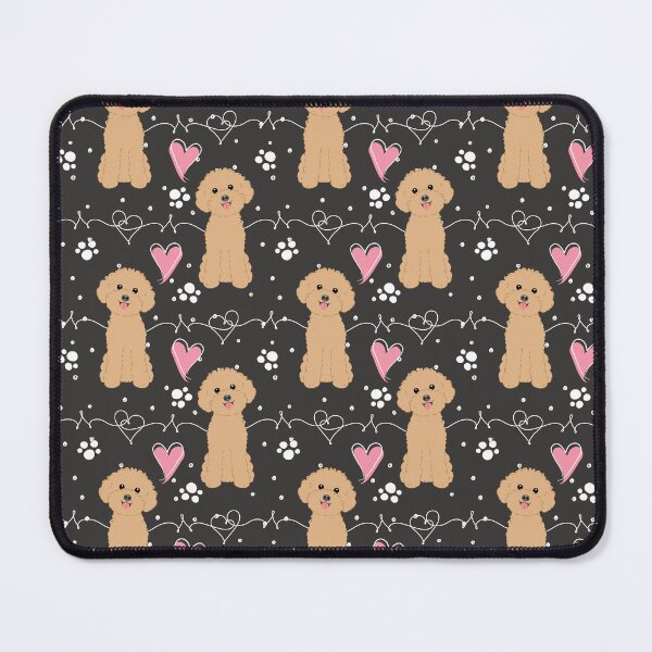 Item preview, LOVE Tan Toy Poodle designed and sold by Lulupainting.
