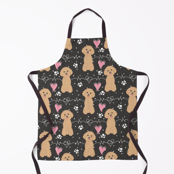 Item preview, Caniche toy color canela LOVE designed and sold by Lulupainting.