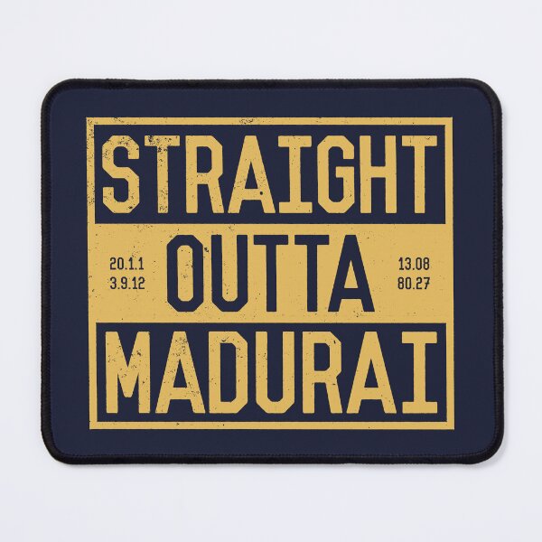 Item preview, Straight Outta Madurai | Funny Tamil Quotes designed and sold by DrawingBoard.