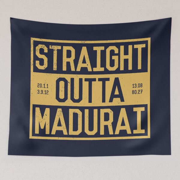 Item preview, Straight Outta Madurai | Funny Tamil Quotes designed and sold by DrawingBoard.