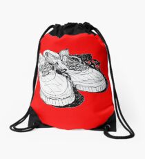 my old running shoes... Drawstring Bag