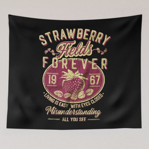 Item preview, Beatles Shirt Women, Strawberry Fields Forever ., Beatles ., Beatles Tshirt, Lennon Shir designed and sold by buresdjmonot.
