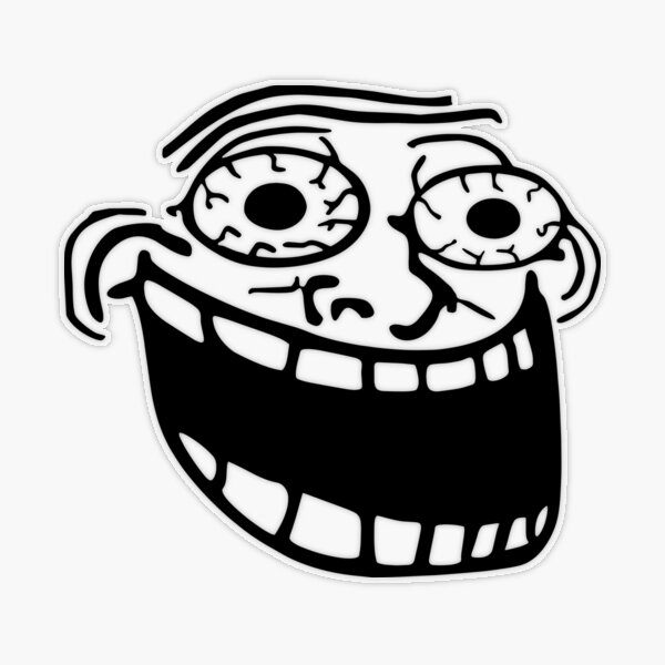 Troll Face Swag Sticker - Troll Face Swag Walking - Discover