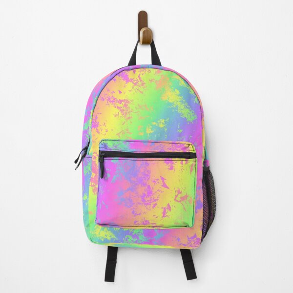 Item preview, Scratchy Patchy Neon Rainbow designed and sold by TheoWren.