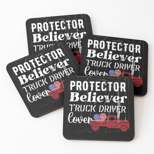 Item preview, Protector, Believer, trucker, lover  design. designed and sold by cocochi.