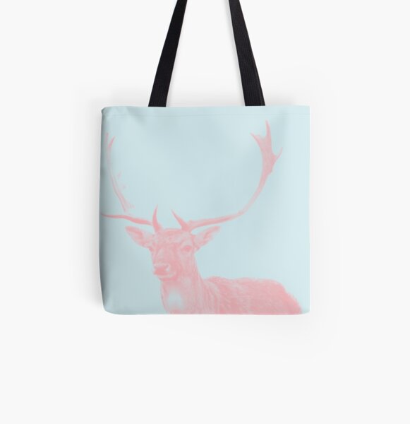 Hirsch 02 Allover-Print Tote Bag