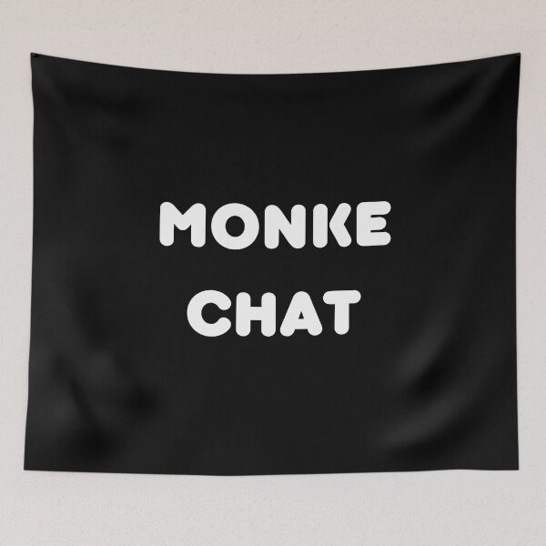 Item preview, Monke Chat | Monke twich | Monkes stream designed and sold by AllCaseSXL.