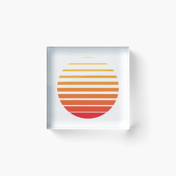 Item preview, Thin to Thick Lines in a Circle Graphic (Orange) designed and sold by STUDIO-72.