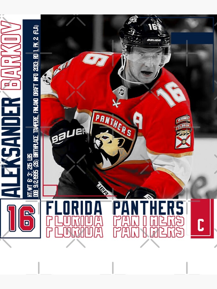 Aleksander Barkov Poster Florida Panthers NHL Sports Print -  Finland