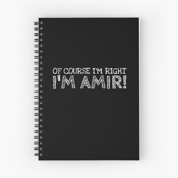 Item preview, Of Course I’m Right I’m Amir Funny Personalized Name designed and sold by MariosNydras.