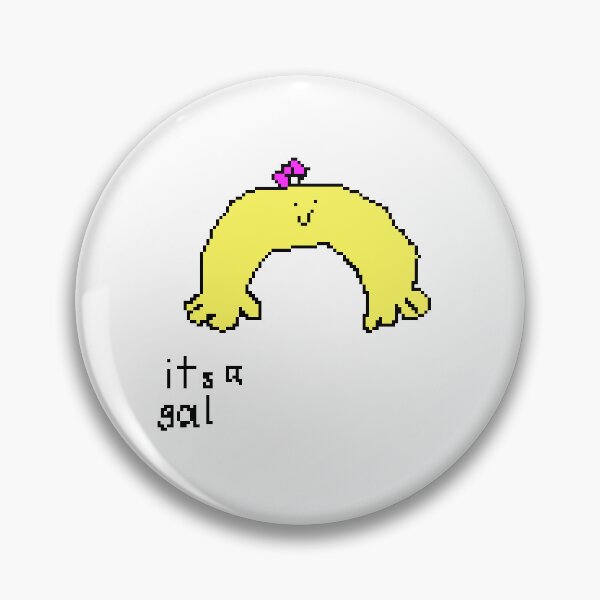 Item preview, it's a pixel gal (for ben) designed and sold by Sauropsida.