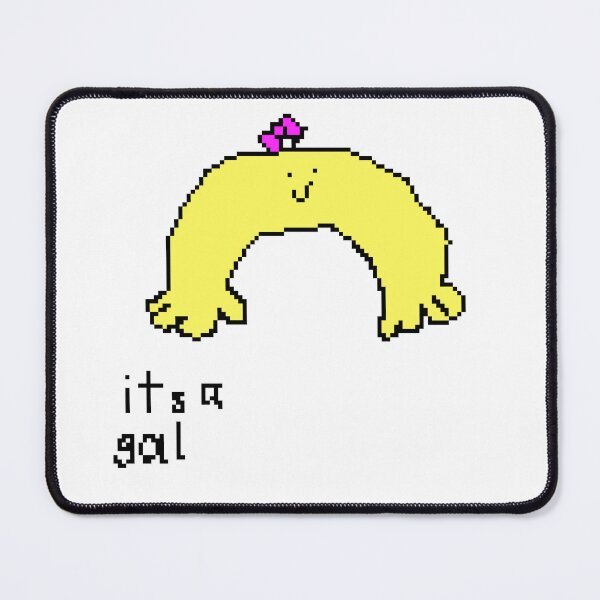 Item preview, it's a pixel gal (for ben) designed and sold by Sauropsida.