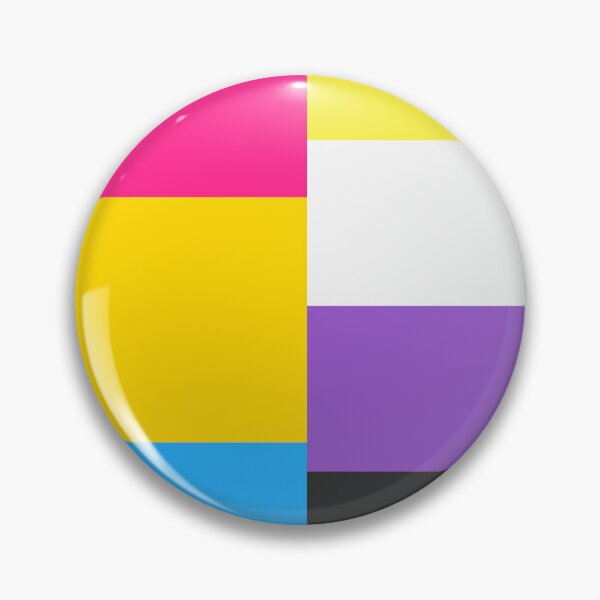 Artikelvorschau, Pan- und Nonbinary-Pride-Flagge entworfen und verkauft von FallenFeline.