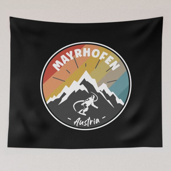 Item preview, Snowboard Mayrhofen Austria Classic . designed and sold by yeltonugmaru.