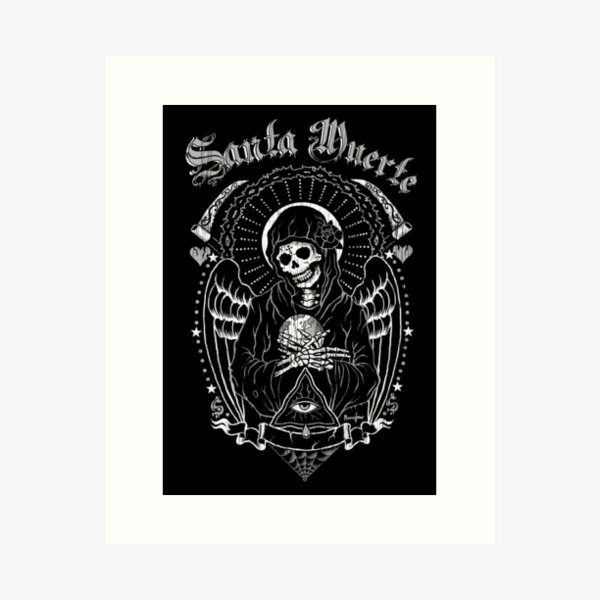 Holy Death Santa Muerte Art Print