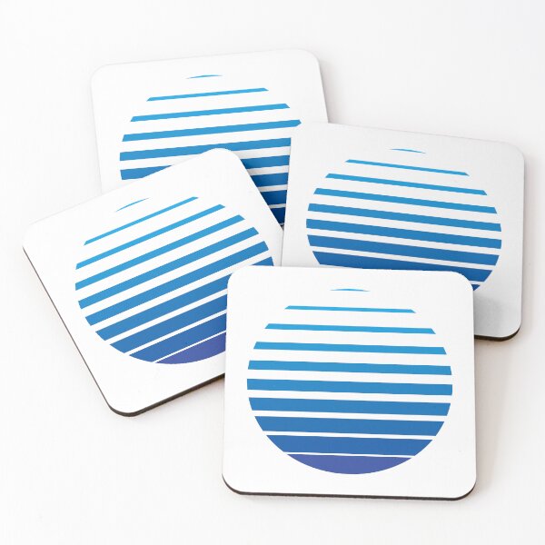 Item preview, Thin to Thick Lines in a Circle Graphic (Blue) designed and sold by STUDIO-72.