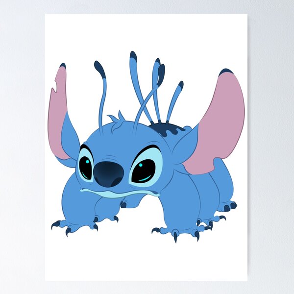 Lilo & Stitch Emotions Of Stitch Panels Poster for Sale by JeanHillz