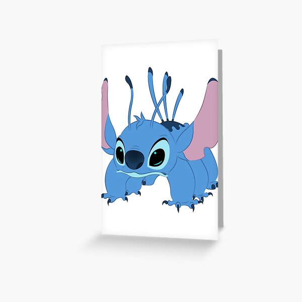 Lilo And Stitch Fan Art Character Greeting Card By JakeGoodwin Redbubble