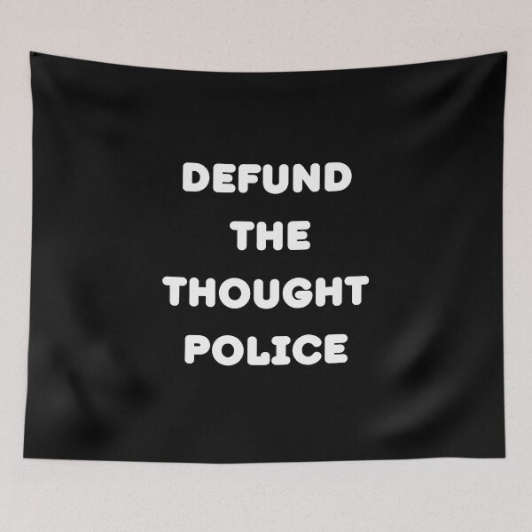 Item preview, DEFUND THE THOUGHT POLICE  | police | defund | thought designed and sold by AllCaseSXL.
