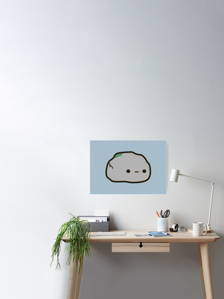 Cute rock Poster for Sale by peppermintpopuk