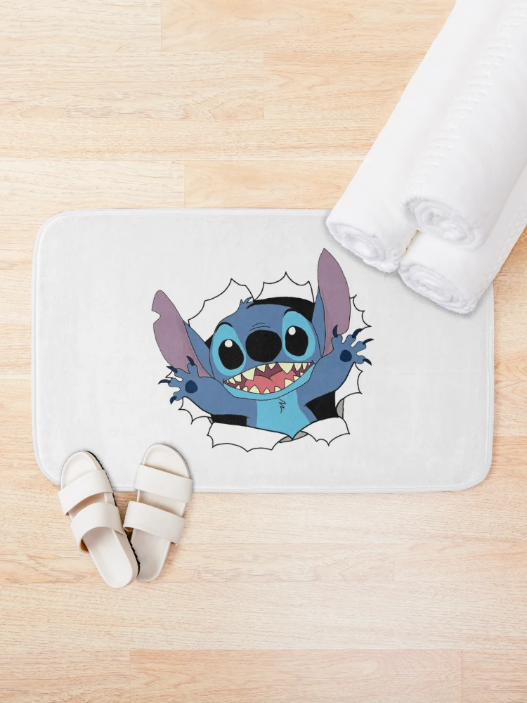 Tapis de bain for Sale avec l'œuvre « Stitch Love Burst » de l