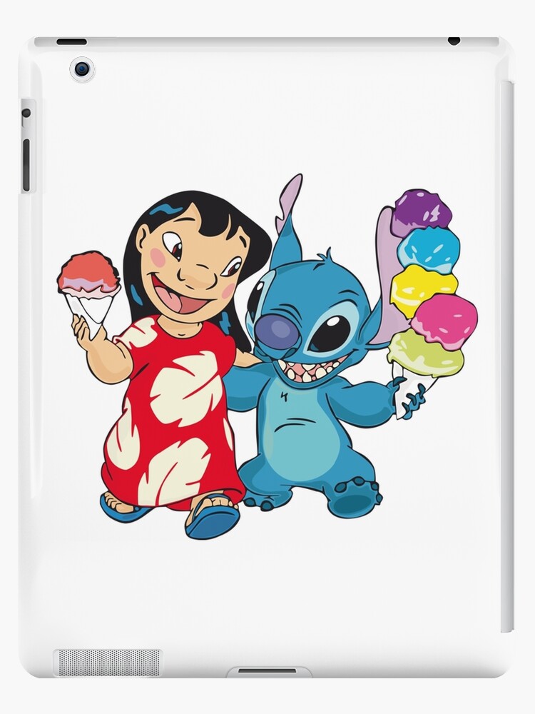 Lilo and Stitch illustration iPad Case & Skin for Sale by JakeGoodwin
