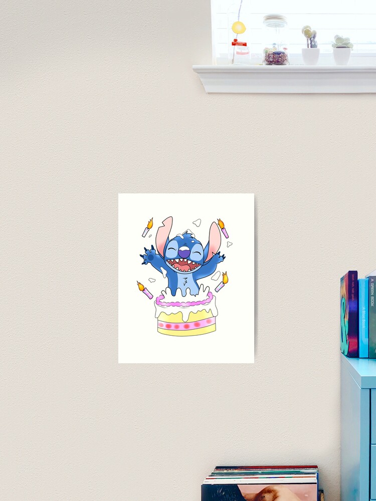 Lilo and Stitch Lilo Pelekai Birthday Drawing Sticker for Sale by  JakeGoodwin