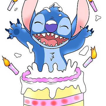 Lilo and Stitch Lilo Pelekai Birthday Drawing Sticker for Sale by  JakeGoodwin