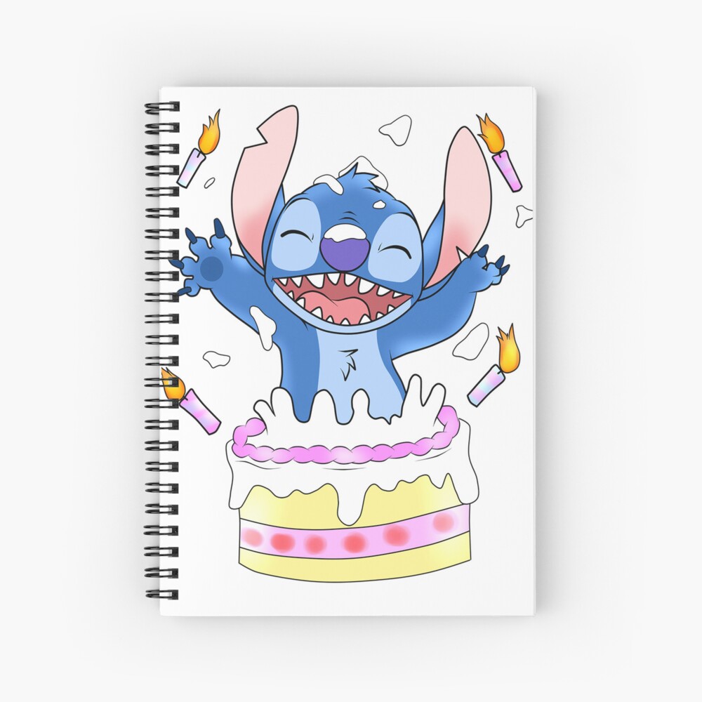 Lilo And Stitch Lilo Pelekai Birthday Drawing Spiral Notebook By JakeGoodwin Redbubble