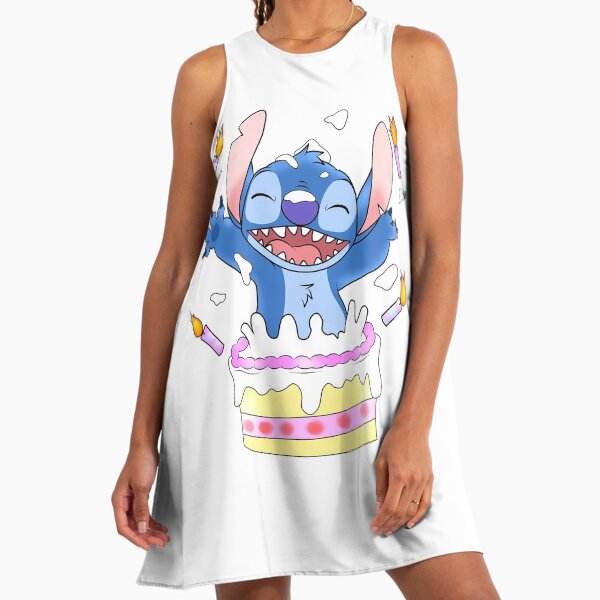 lilo and stitch stitch head" A-Line Dress for Sale by JakeGoodwin |  Redbubble