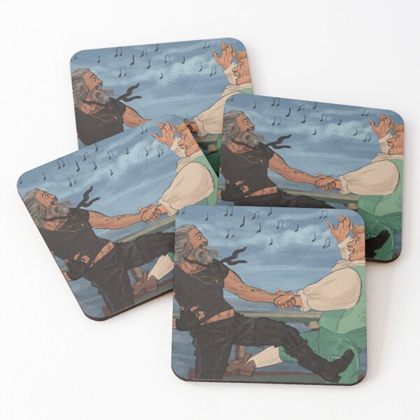 Item preview, Ed Teach and Stede Bonnet play happily designed and sold by ChenTrevino.